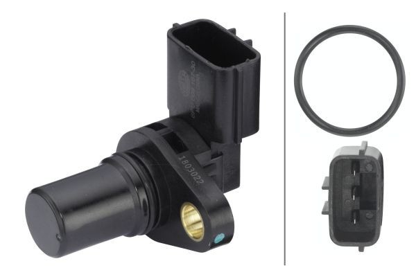 HELLA 6PU 009 167-301 Senzor impulsuri, arbore cotit