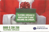 Rom&acirc;nia, telefonul copilului, cartelă telefonică Romtelecom, 2009