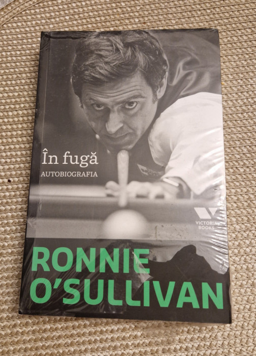 Ronnie O&#039;Sullivan in fuga autobiografie