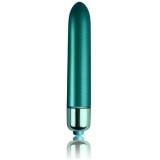 Vibrator Bullet Touch of Velvet Blue Petals, Rocks Off, RO-90mm