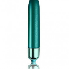 Vibrator Bullet Touch of Velvet Blue Petals, Rocks Off, RO-90mm