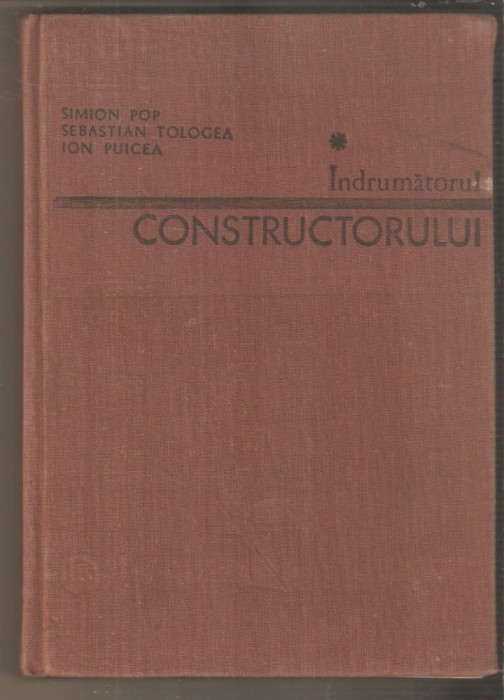Indrumatorul Constructorului -Simion Pop