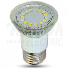 Sursa LED SMD, spot SMD-E27-15-CW 230V, 50Hz, E27, 4W, 6400K, 320lm, 15×LED3528, 120°, EEI=A+