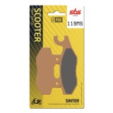 SBS - plăcuțe de fr&acirc;nă 119MS pentru Maxi Scooter [Sinter]