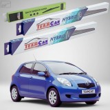 Cumpara ieftin Ștergătoare Toyota Yaris P9 Hatchback 2005-2011 | Set Față și Spate Hibrid &ndash; TeamCar&reg;