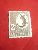 Timbru 2 sh. 1948 Australia - Dominion englez- Crocodil ,sarniera, Nestampilat
