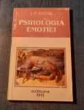 Psihologia emotiei J. P. Sartre