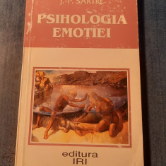 Psihologia emotiei J. P. Sartre