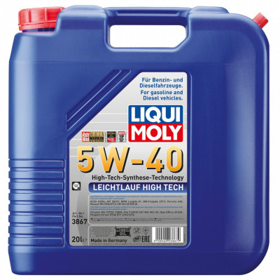 Ulei Motor Liqui Moly Leichtlauf High Tech 5W-40 20L 3867 foto