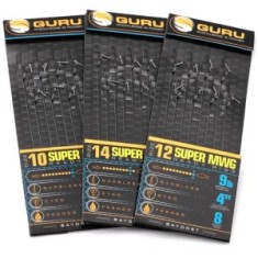 Carlige Legate Guru Bayonets Rig, Carlig Nr.14, 0.19mm, 10cm, 8buc/pac foto