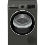 Uscator de rufe Beko B3T43239, 9 kg, SteamCure, RecycledDry, Eco Gentle, Clasa E, Gri
