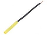 Soclu Banană 4mm Galbenă 32A 1kVDC