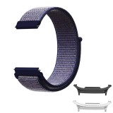 Curea material textil, compatibila cu Samsung Galaxy Watch8 Classic 46mm, Savoy Blue