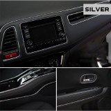 Cumpara ieftin Banda decor interior crom TUNING, 5m, ARGINTIU