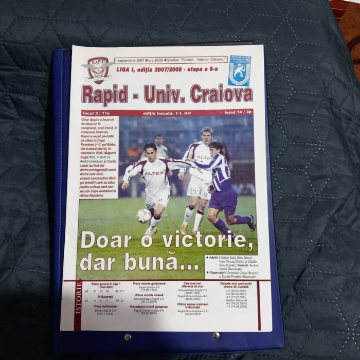 Program Rapid - U Craiova