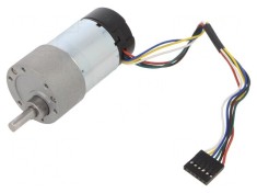 Motor DC cu Transmisie 6-12V 5.5A Ax Crestătură D 30:1 Metal Geared 37DX68L 64CPR