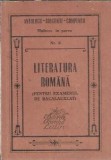 Literatura Romana Bacalaureat Cornelia Bularca Carte Examen Elevi Studenti Lectura Obligatorie 1992