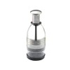 Tocator ceapa manual, din inox, usor de curatat, lame din inox, argintiu