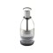 Tocator ceapa manual, din inox, usor de curatat, lame din inox, argintiu