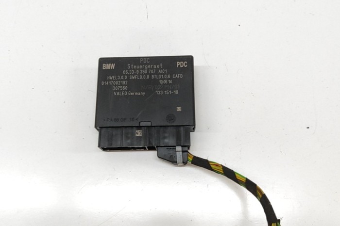 Unitate de control senzor de parcare PDC BMW X5 F15, F85 2014 OEM: 9350707 | 31420271