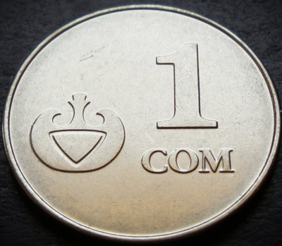 Moneda 1 SOM - REPUBLICA KYRGYZSTAN, anul 2008 * cod 3688 foto