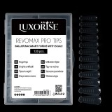 Cumpara ieftin Tipsuri Reutilizabile Polygel &amp; Gel REVOMAX PRO TIPS LUXORISE Ballerina, 120 buc