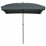 Madison Umbrelă de soare Patmos Luxe, gri, 210x140 cm, dreptunghiulară