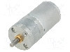 Motor DC, 6V DC, 6.5A, 460rot./min, POLOLU, 20.4:1 METAL GEARMOTOR 25DX50L MM HP 6V foto