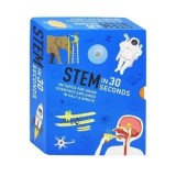 Set 6 Carti STEM in 30 Seconds, Pentru Copii 9-12 Ani, Stiinta Explicata in 30 Secunde