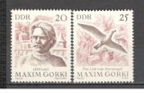 D.D.R.1968 100 ani nastere M.Gorki-scriitor SD.231, Nestampilat