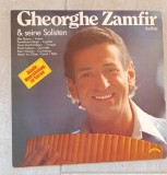 Disc, vinil - Gheorghe Zamfir, intitulat &bdquo;Gheorghe Zamfir &amp; seine Solisten&rdquo;, lansat &icirc;n 1977 &icirc;n Germania de către casa de discuri Pandora