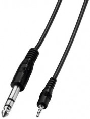 Cablu stereo cu jack 2.5 mm si 6.3 mm Monacor ACS-2625 foto