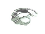 Protectie stropire disc frana Bmw Seria 5 (E39), 01.1996-06.2004, fata, Dreapta, aluminiu