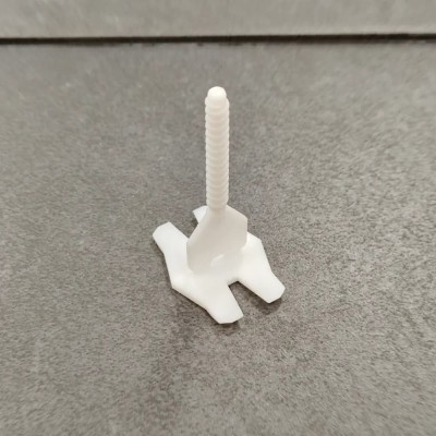 Fliesen Nivelliersystem 2mm, 100 Gewindelaschen, Fliesen Nivellierung foto