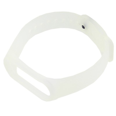 Curea din silicon pentru Xiaomi Band 3, 4, transparent - 650189 foto