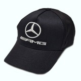 Șapcă Mercedes AMG Unisex Neagră Bumbac, Logo Cusut, Mărime Reglabilă - Cadou Pasionați Auto