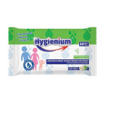 Cumpara ieftin Servetele umede cu Aloe Vera si Musetel, Family, 50 buc, Hygienium