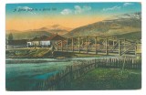 1936 - BORSA, Maramures, Bridge, Romania - old postcard, CENSOR - used - 1916