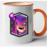 Cana maner portocaliu personalizata Clash Royale - Mother Witch, INOVATIX&reg;. 330ml