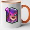 Cana maner portocaliu personalizata Clash Royale - Mother Witch, INOVATIX&reg;. 330ml