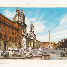 FA36-Carte Postala- ITALIA - Roma, Piazza Navona, necirculata