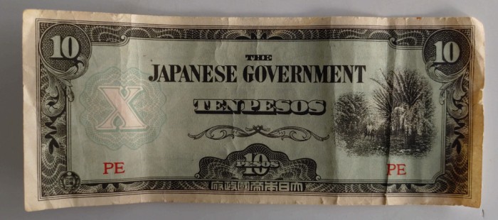 Bancnota - Filipine (Ocupație Japoneza) - 10 Pesos 1942