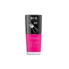 Lac de unghii Vip, 3D, Revers, nuante neon, roz, 12 ml, Nr 068 - mat