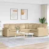 VidaXL Canapea modulară cu perne, gri-verzui, țesătură velur