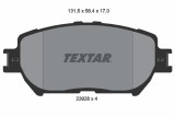 TEXTAR 2392801 set placute frana,frana disc