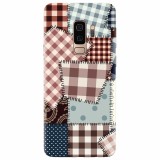 Husa silicon pentru Samsung S9 Plus, Patchwork Vector