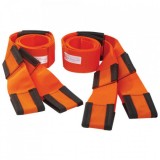 Set 2 legaturi pentru ridicat obiecte grele, PP, Ajustabile, 284.5 cm lungime, Portocaliu, Oem