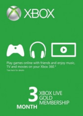 Xbox Live Gold Membership (3 luni) foto