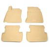 Covoare Auto Cauciuc Tavita Bej Mercedes Clasa B W246 (2012-2018) ALM, Set 4 Bucati, Protectie Integrala