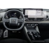 Folie Protectie Navigatie Citroen C5 X 2021+, Duragon, protectie Display Navigatie, silicon Transparent, Anti-zgarieturi, kit instalare